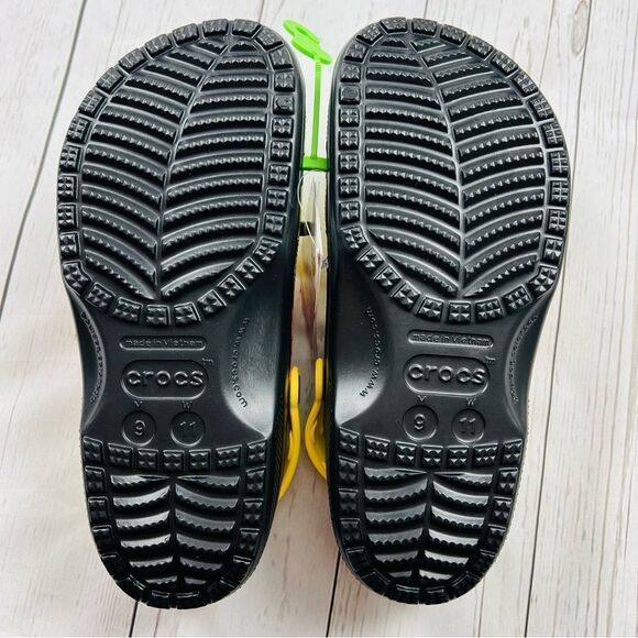 CROCS X Pokemon Pikachu Classic Clog w/ Jibbitz Mens Size 9 Womens Size 11 - Picture 8 of 9